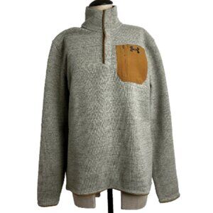 Under Armour Men's Specialist Henley 2.0 Fleece Pullover